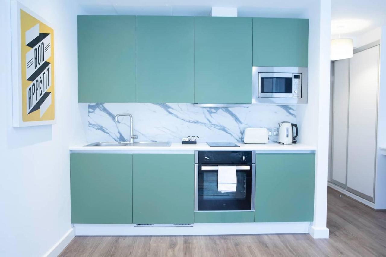 Bells Court Studios - Sheffield City Centre, Opulent Living Serviced Accommodation Buitenkant foto