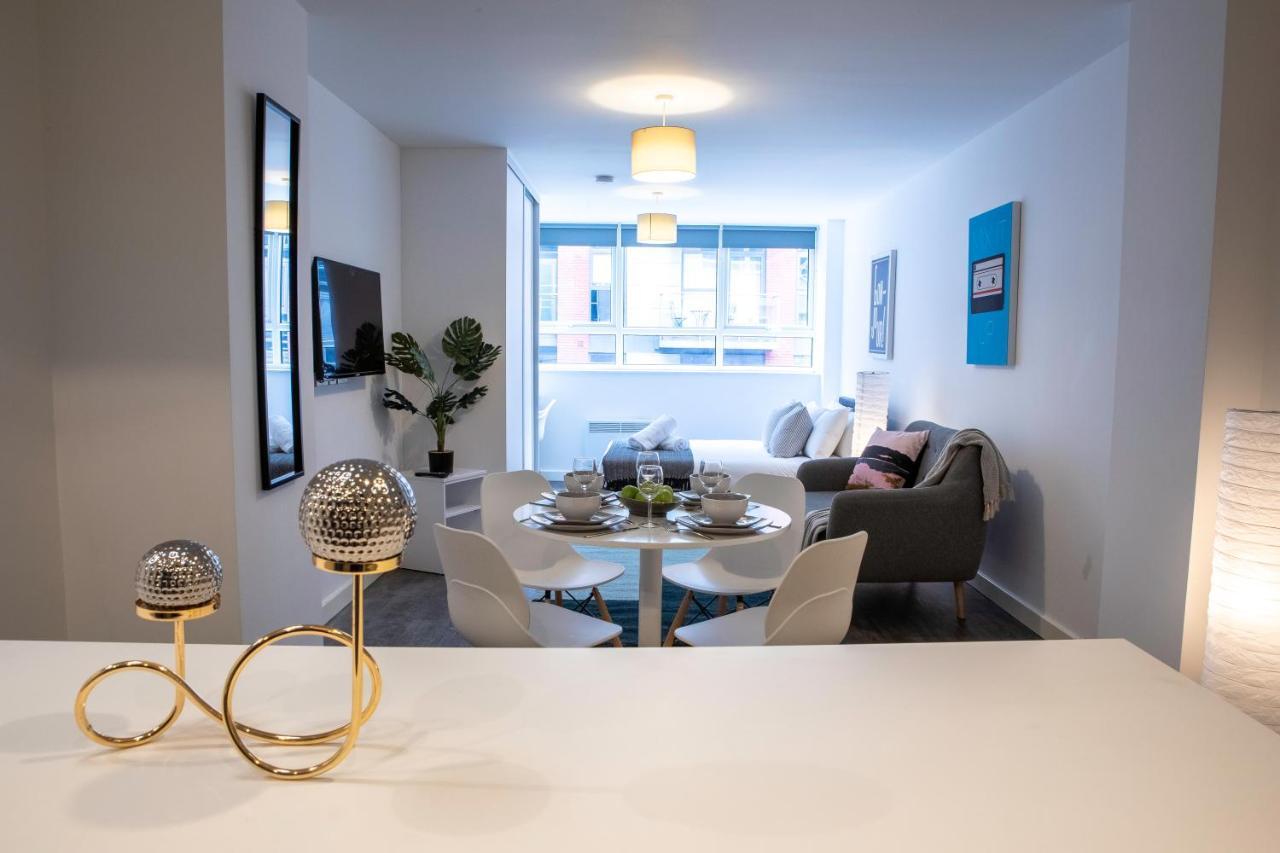 Bells Court Studios - Sheffield City Centre, Opulent Living Serviced Accommodation Buitenkant foto